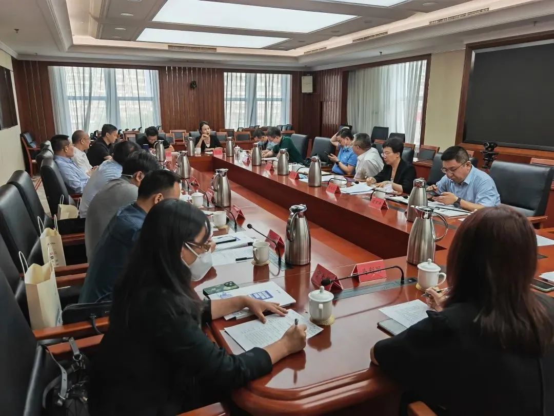 心领导带领相关企业赴北京市石景山区考察座谈