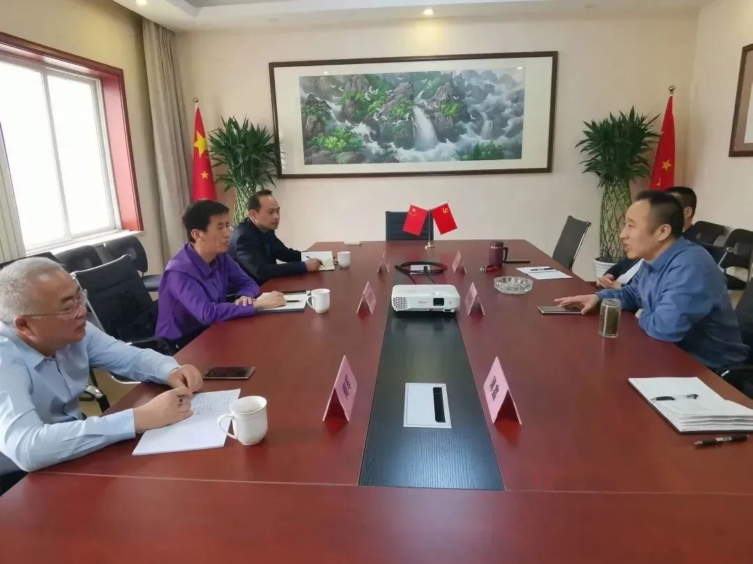蚌埠市人民政府驻北京招商联络处主任项有俊一行来我中心交流座谈