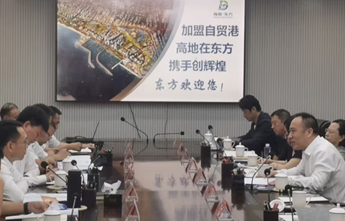 姜洪成赴海南省东方市考察